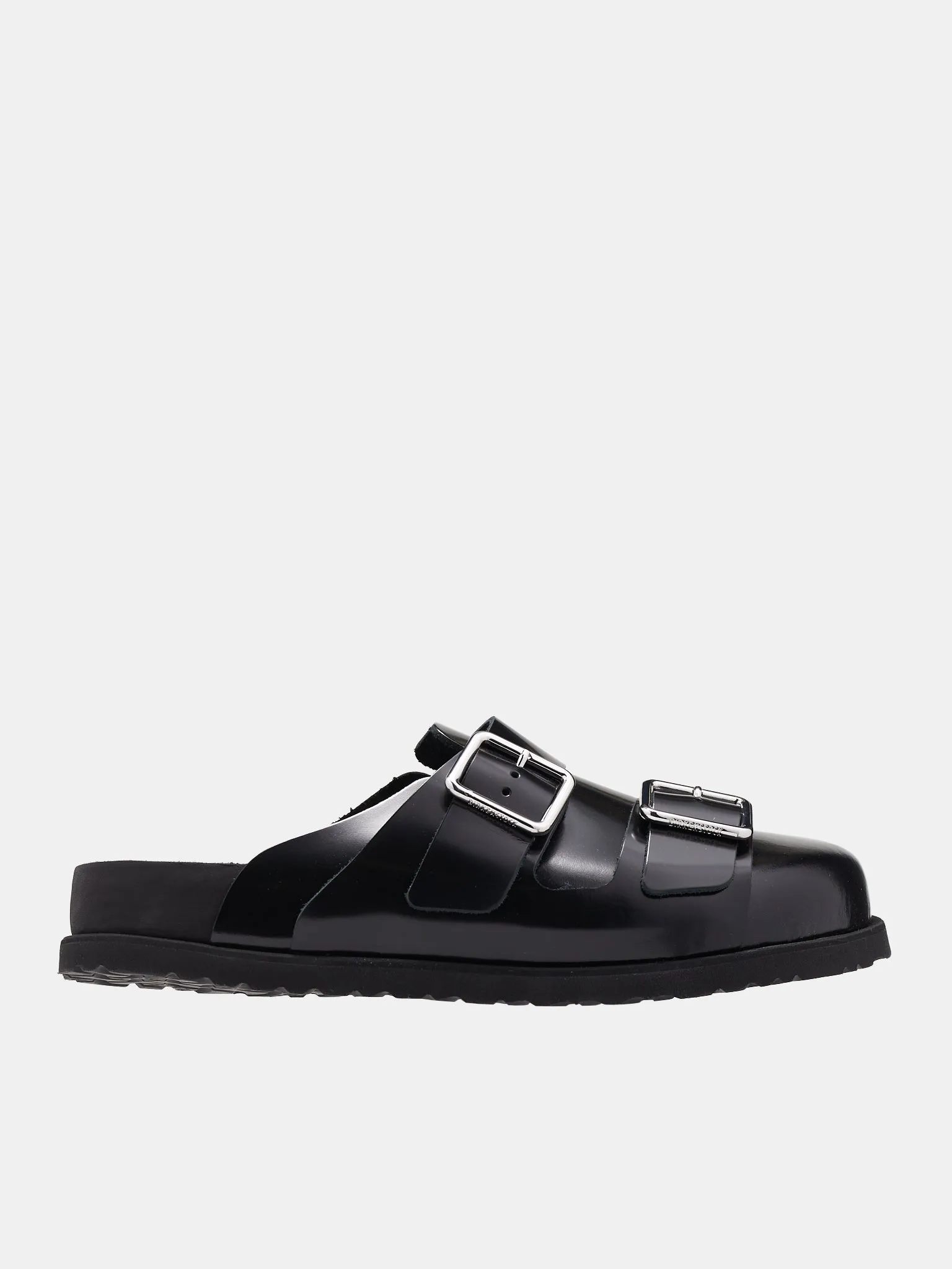 222 West Leather Sandals (1025319-BLACK)