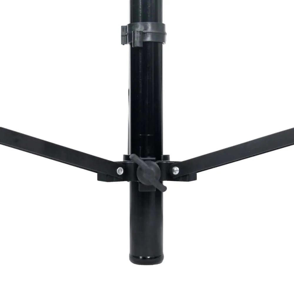 400cm 3 Section Heavy Duty Light Stand Interchangeable Fitting