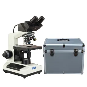 40X-2000X 3MP Digital Integrated Microscope with Halogen Illumination   Fitted Hard Case