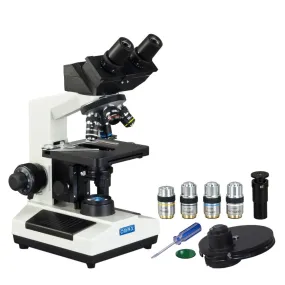 40X-2000X 3MP Digital Integrated Microscope with LED Illumination   4-lens Phase-contrast Turret Kit