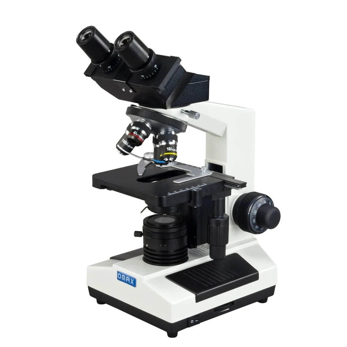 40X-2500X 3MP Digital Integrated Microscope with Halogen Illumination   Koehler Field Lens, Fitted Hard Case