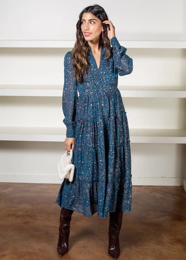 Addison Longsleeve Midi Dress