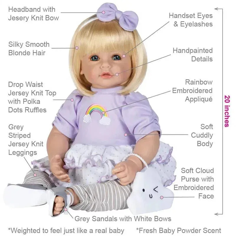 Adora ToddlerTime Doll Over The Rainbow