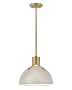 Argo LED Pendant in Light Taupe