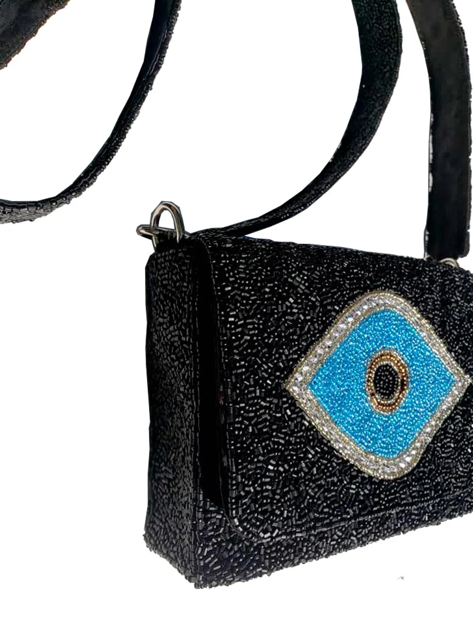 Beaded Camera Bag Crossbody