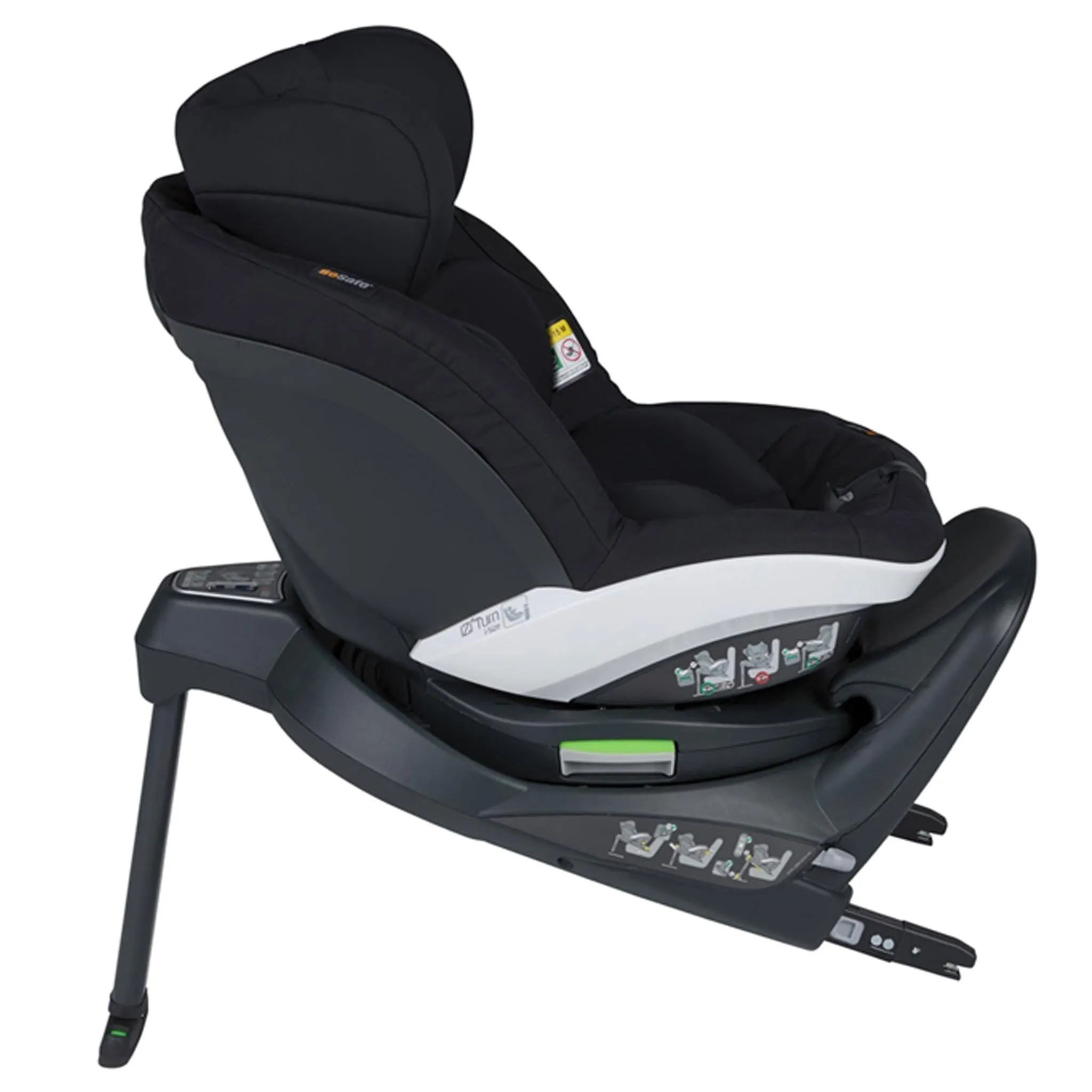 BeSafe iZi Turn i-Size Car Seat Fresh Black Cab