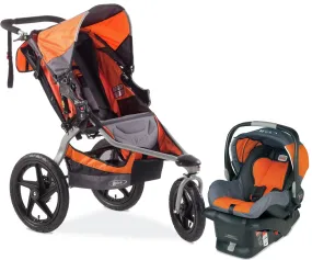 BOB Revolution SE Travel System - Orange