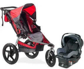 BOB Strides Fitness Travel System 2014/2015 Red