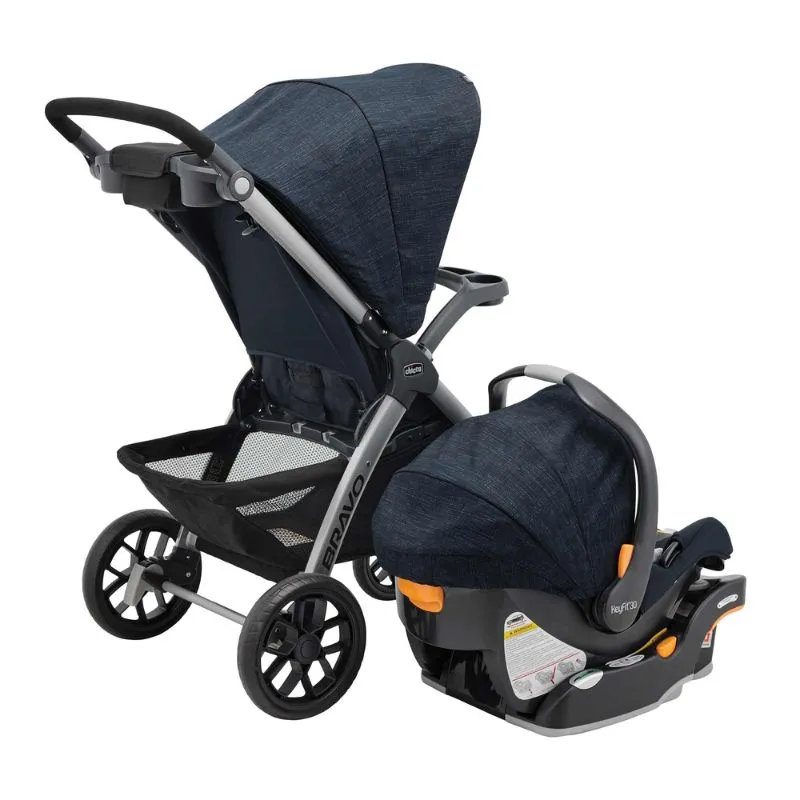 Bravo 3-in-1 Quick Fold Trio Travel System