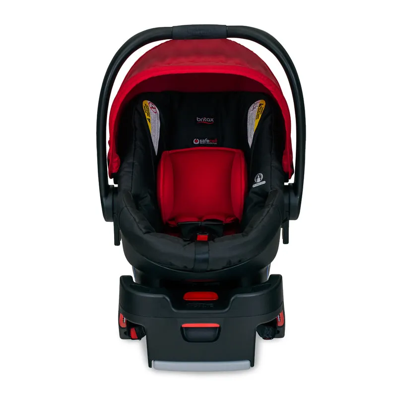 Britax B-Safe 35 Infant Car Seat with base (Cardinal/Red)