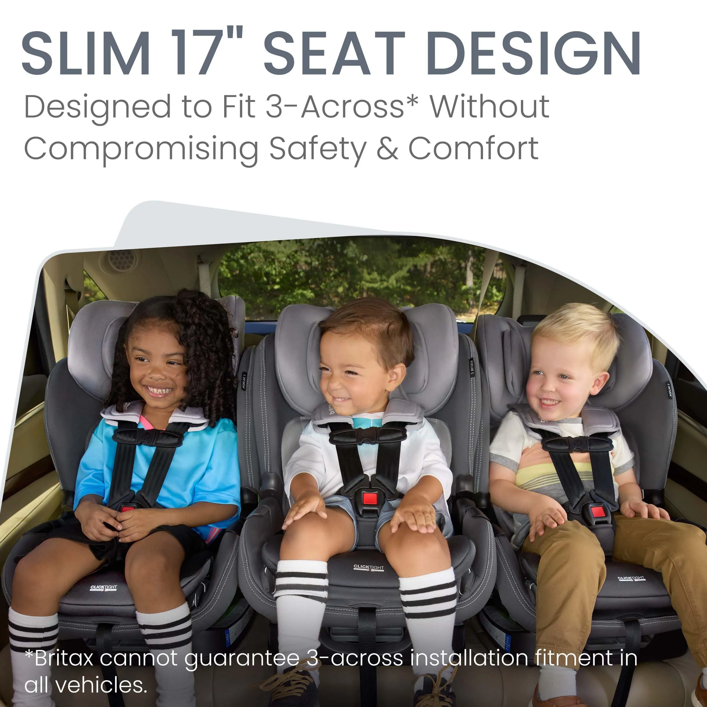 Britax Poplar S Clicktight Convertible Car Seat - Onyx