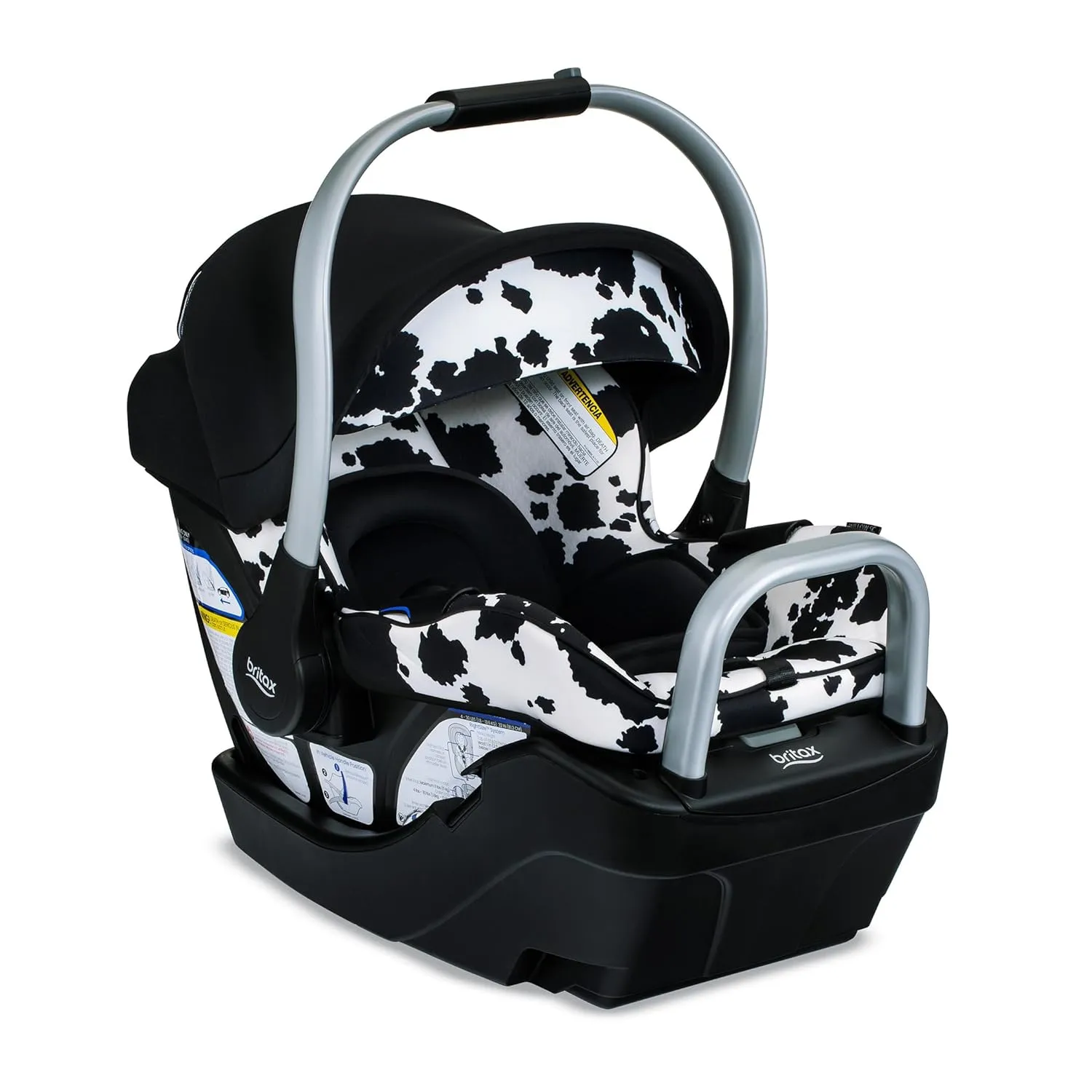 Britax Willow SC Infant Car Seat with Alpine Base - Cowmooflage