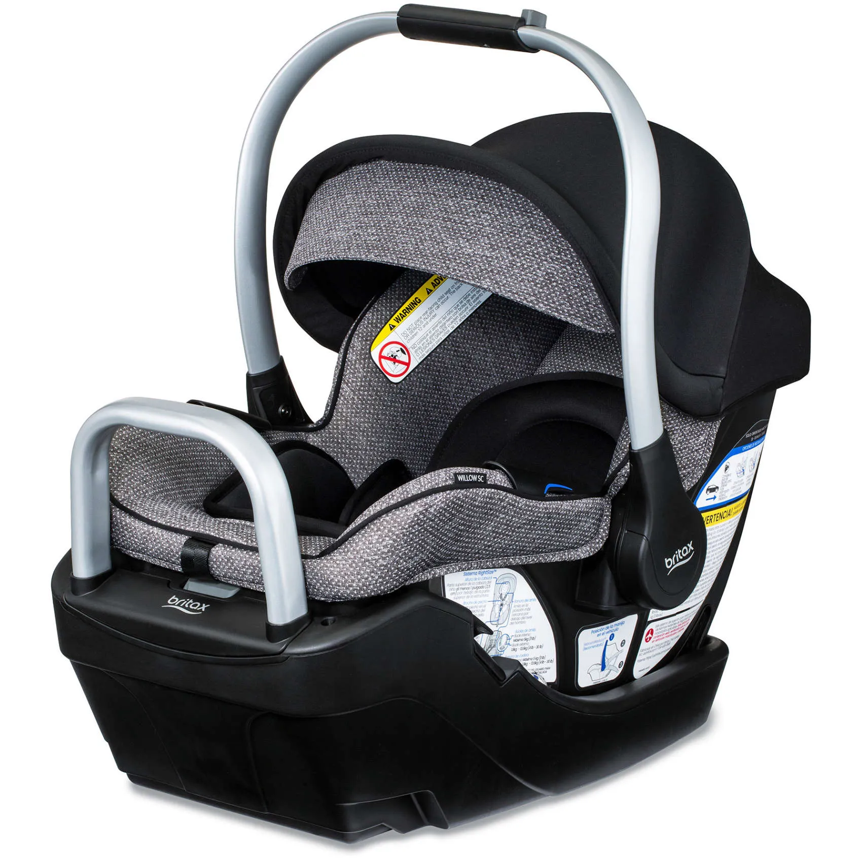 Britax Willow SC Infant Car Seat with Alpine Base