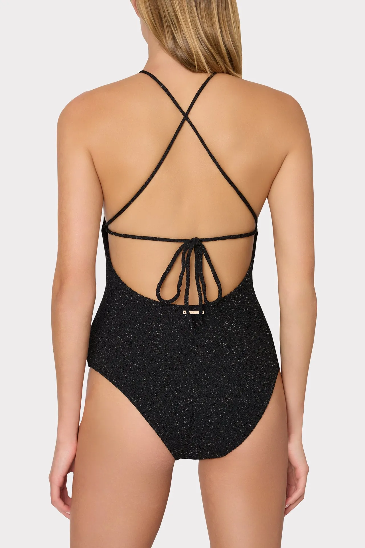 Cannes Beaded Strap One Piece