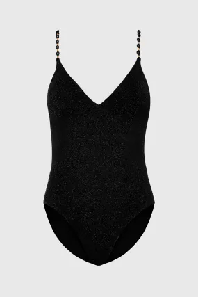 Cannes Beaded Strap One Piece