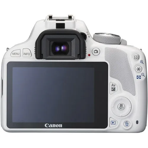 Canon EOS Rebel SL1 DSLR Camera with 18-55mm Lens (White)