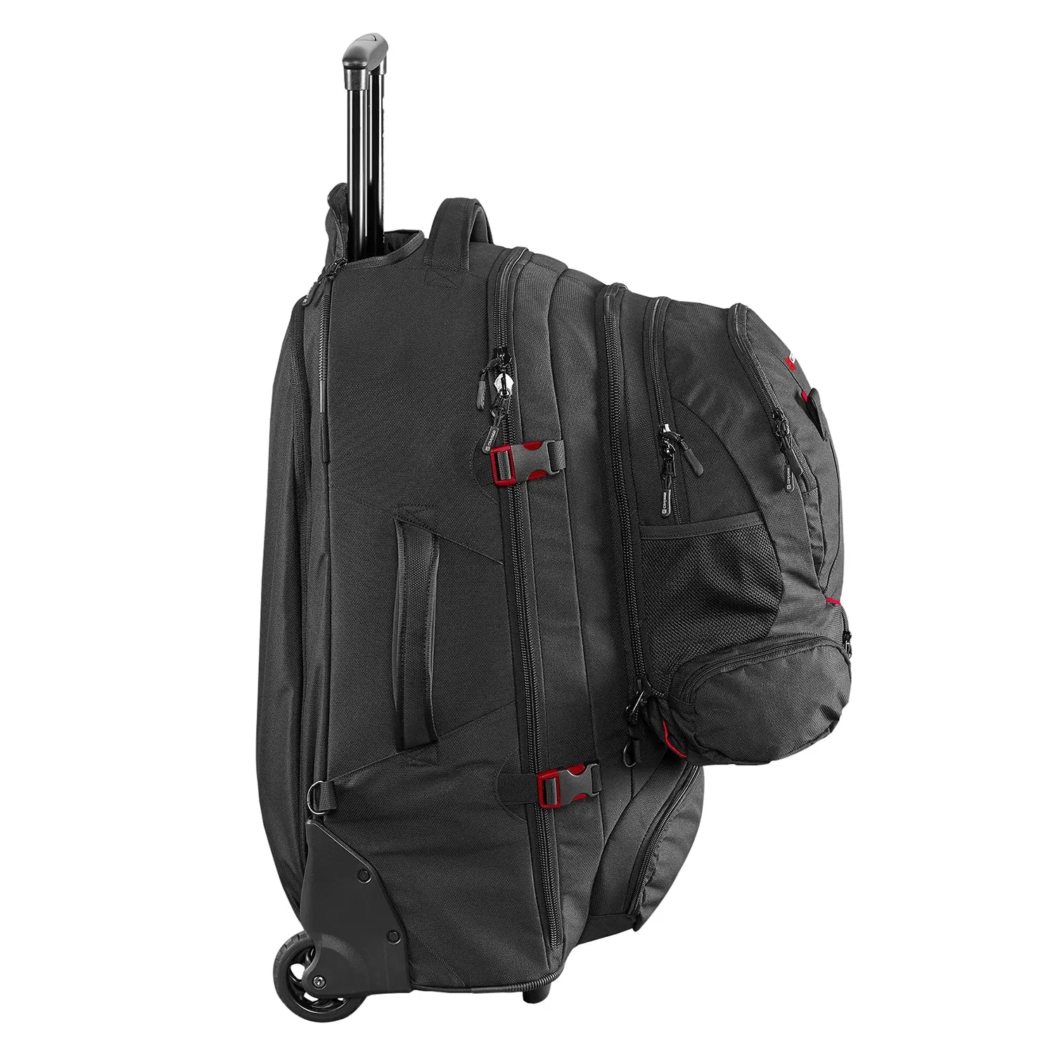 Caribee - Skymaster III 80L Wheeled Travel Backpack - Black