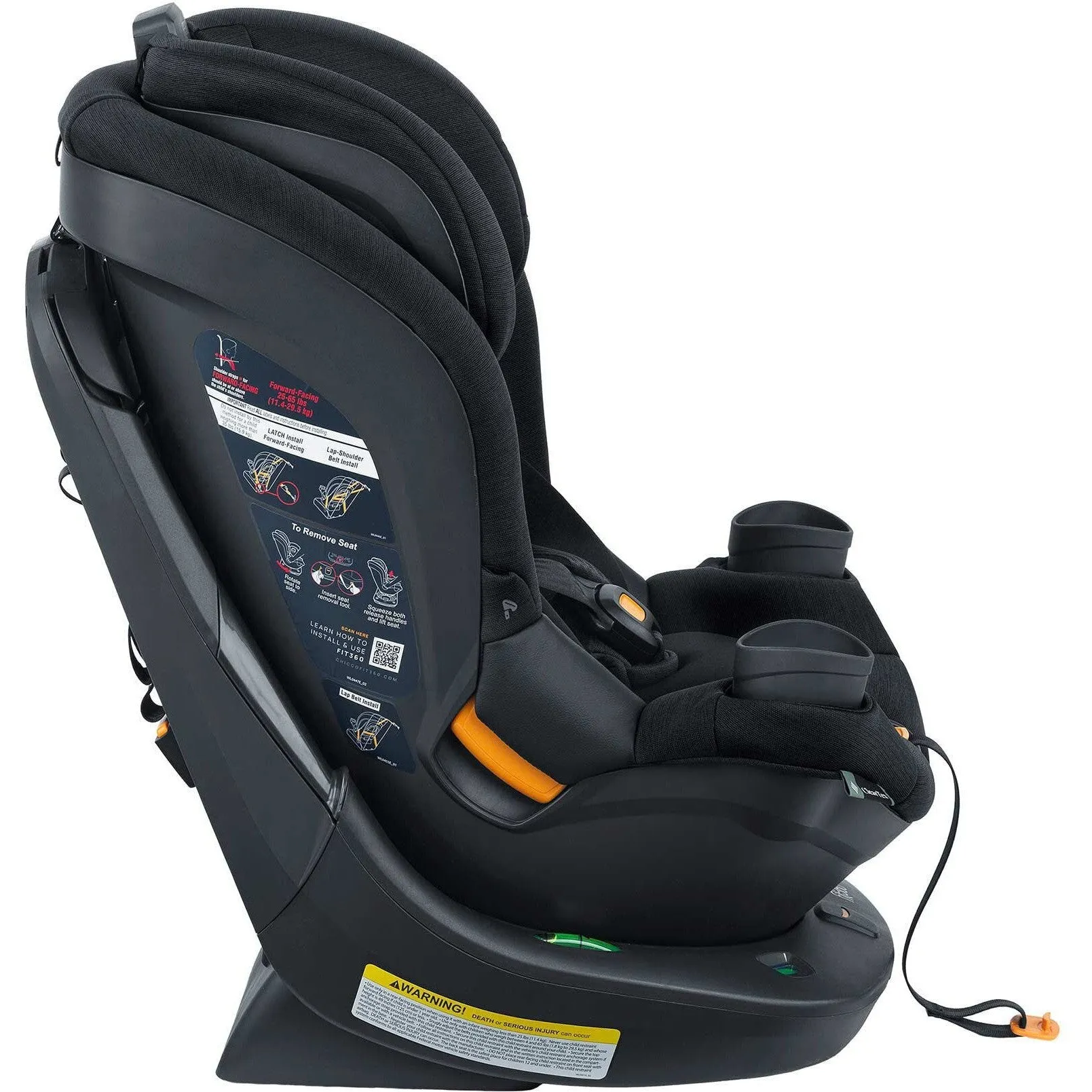 Chicco Fit360 ClearTex Rotating Convertible Car Seat