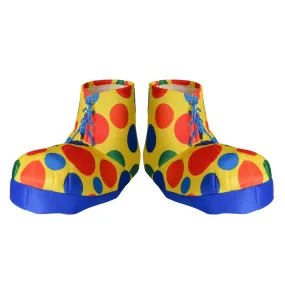 Clown Polka Dot Shoe Covers