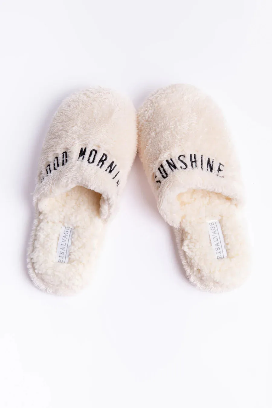 COZY SLIPPERS - GOOD MORNING