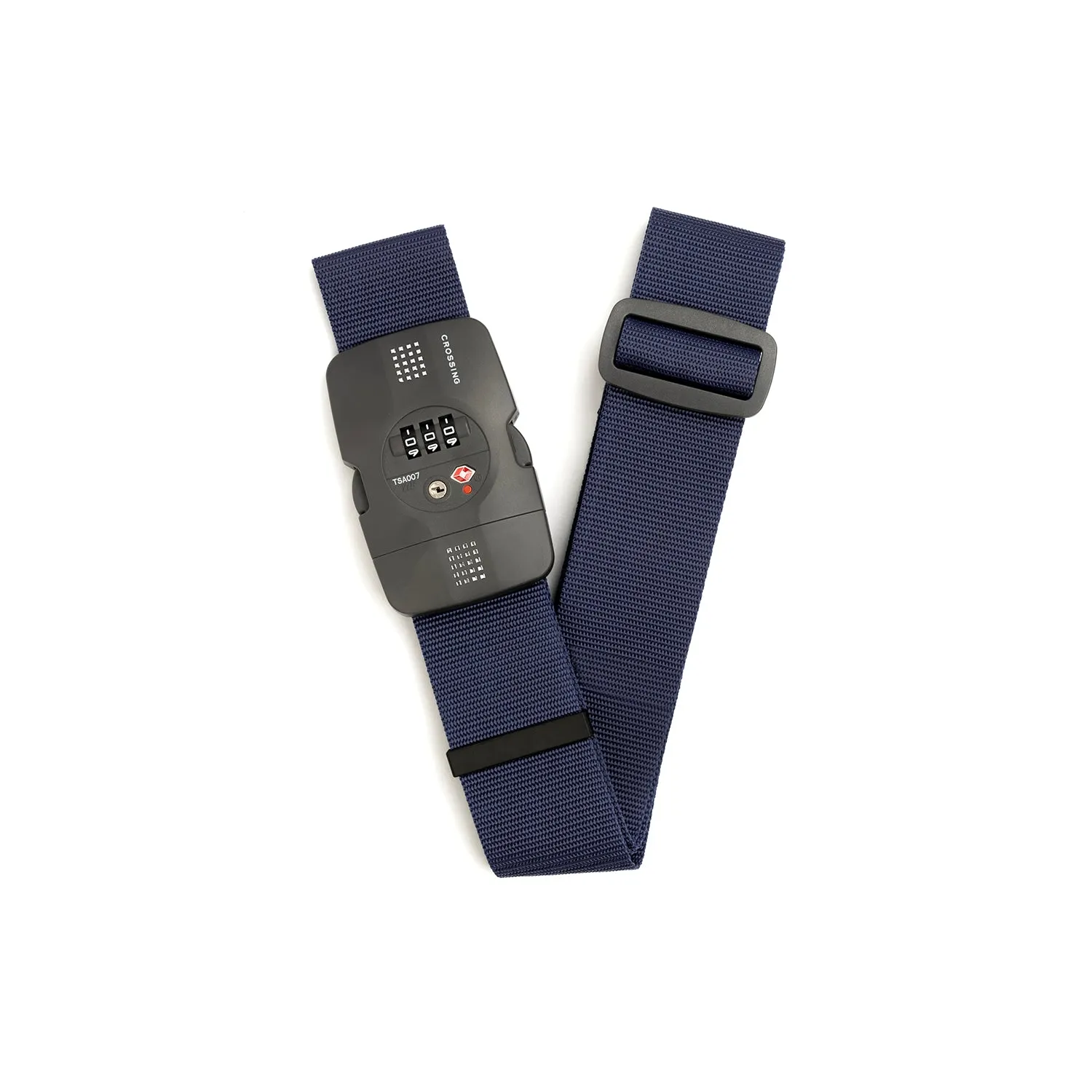 Crossing Luggage Strap With 3 Dial TSA Lock