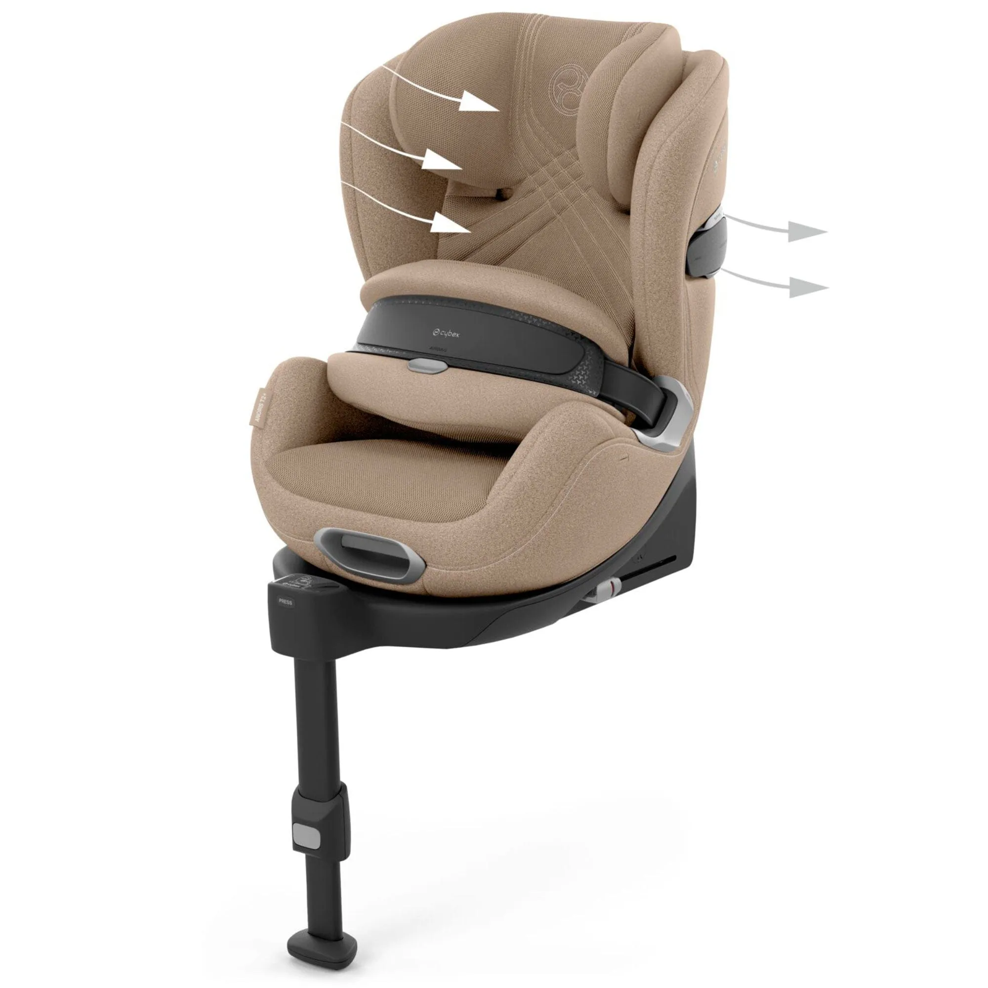 Cybex Anoris T2 i-Size Plus Car Seat - Cosy Beige