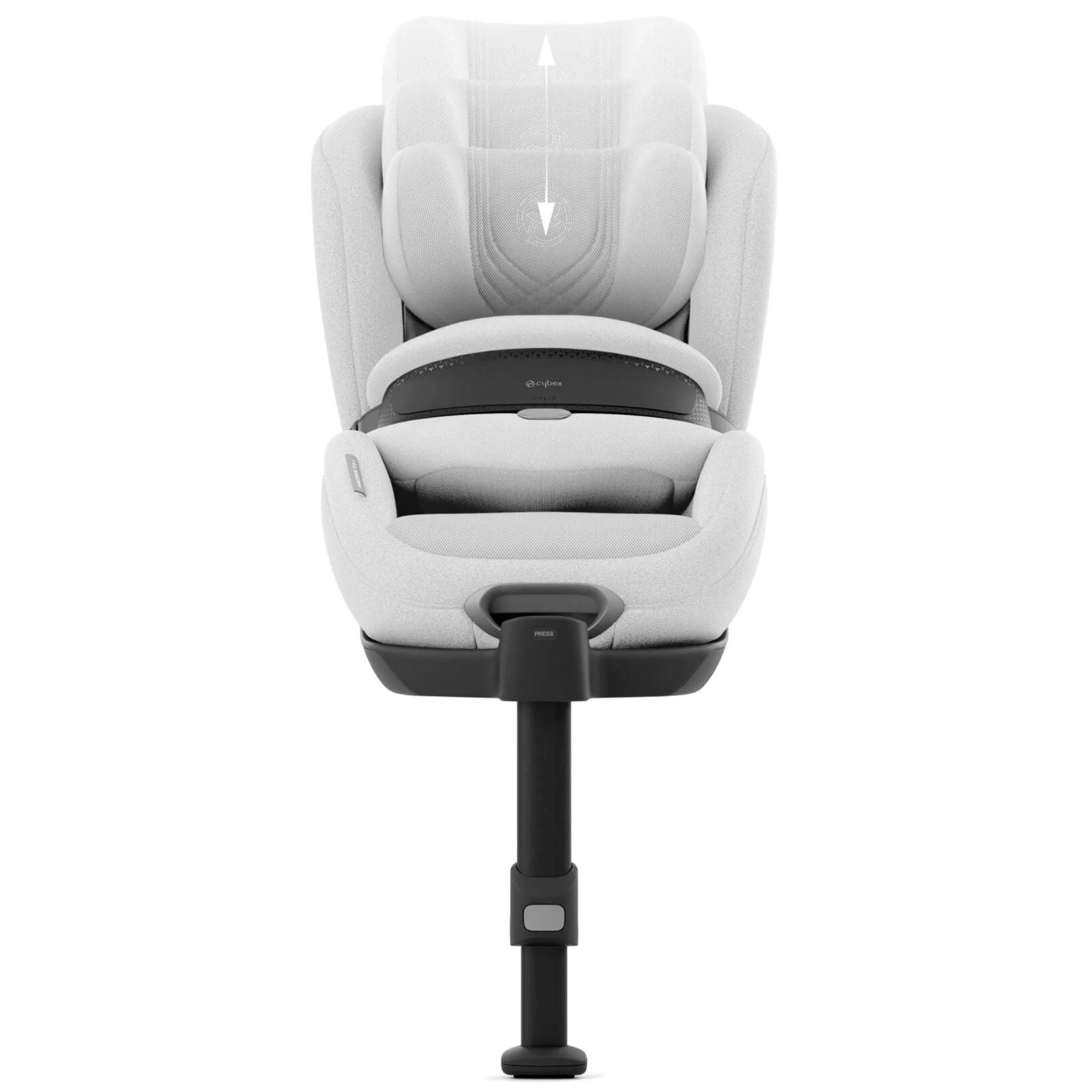 Cybex Anoris T2 i-Size Plus Car Seat - Platinum White