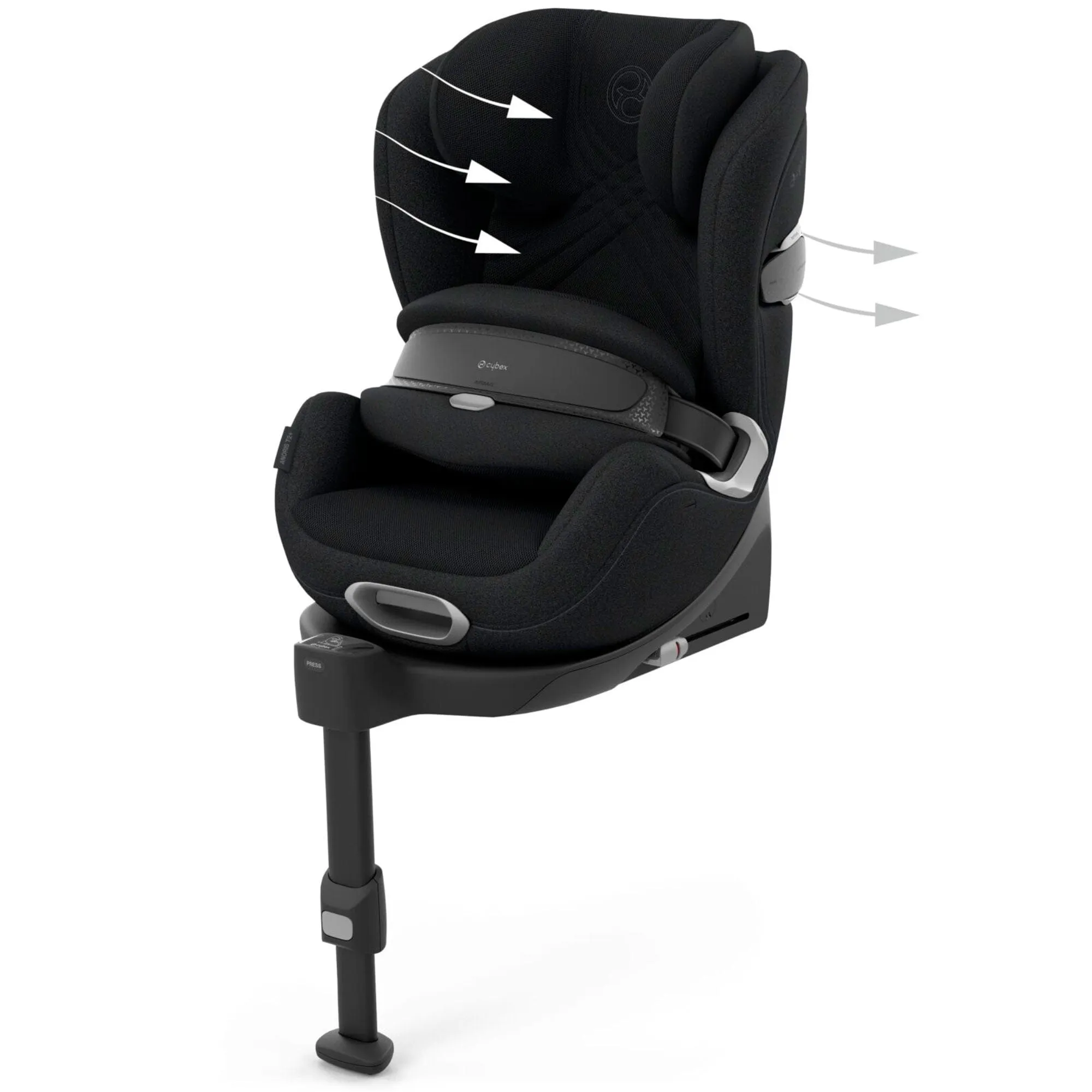 Cybex Anoris T2 i-Size Plus Car Seat - Sepia Black