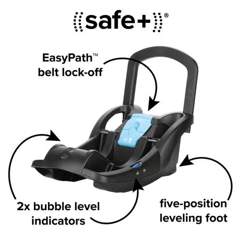 Diono Quantum 4 3-in-1 Travel System with LiteClik 30 R SafePlus Infant Car Seat & Base