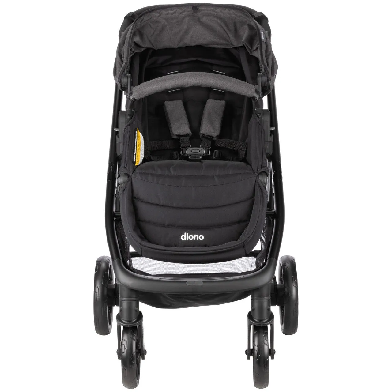 Diono Quantum 4 Travel System 3-in-1 with LiteClik 30 R SafePlus Infant Car Seat and Base