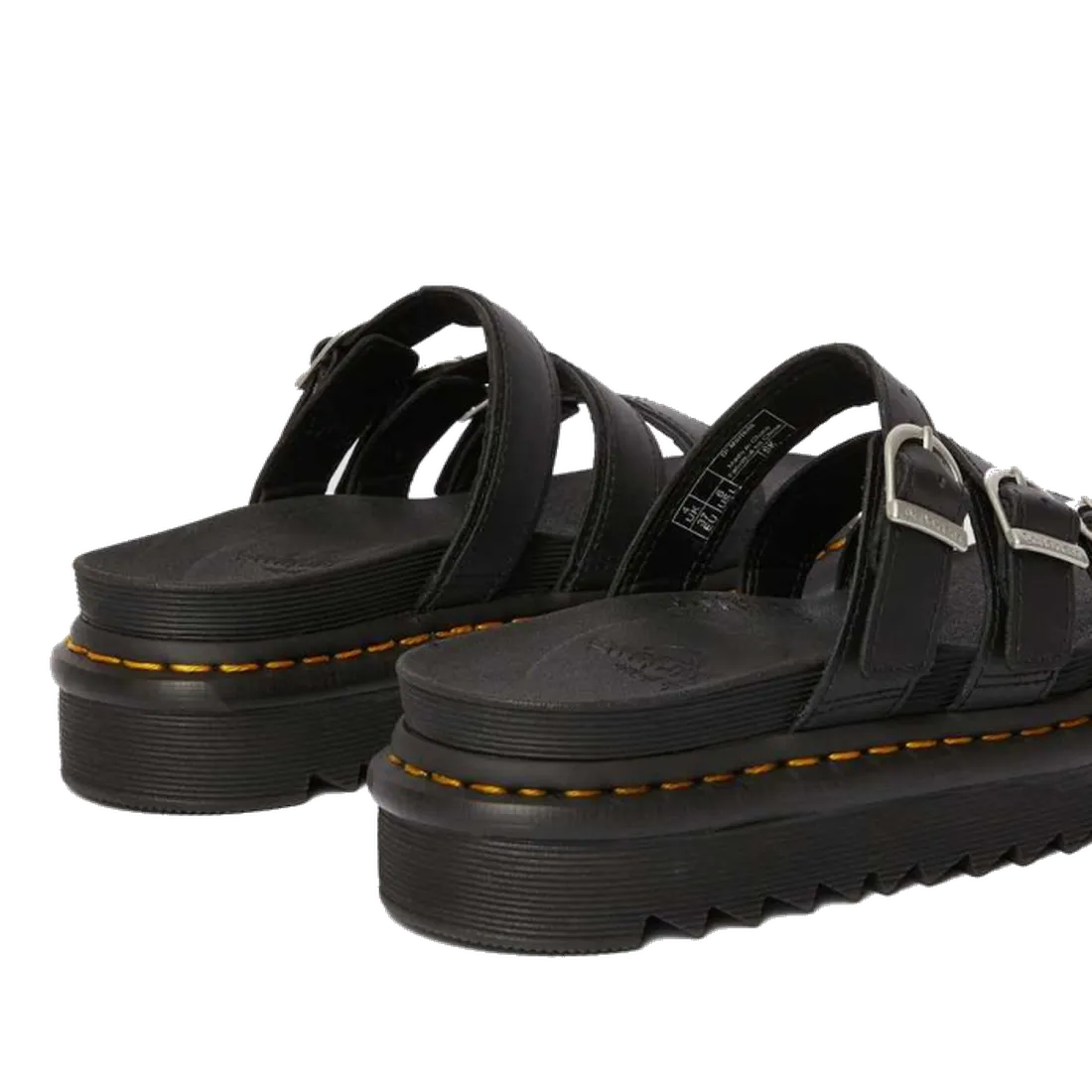 Dr Martens Harron Black Blaire Slide Hydro