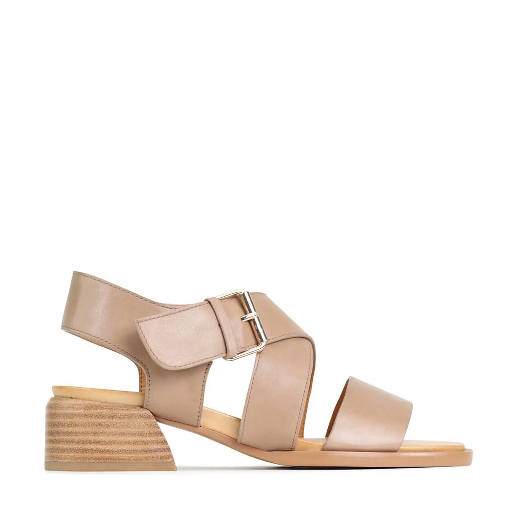 ELLI ANKLE STRAP SANDALS LEATHER