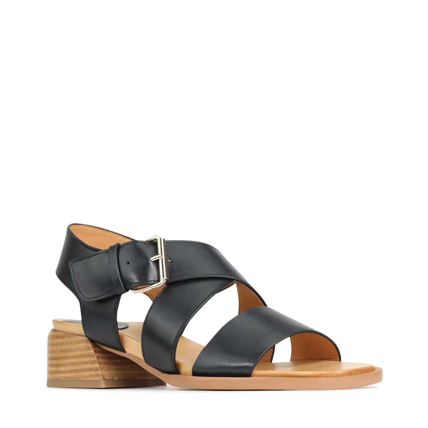 ELLI ANKLE STRAP SANDALS LEATHER