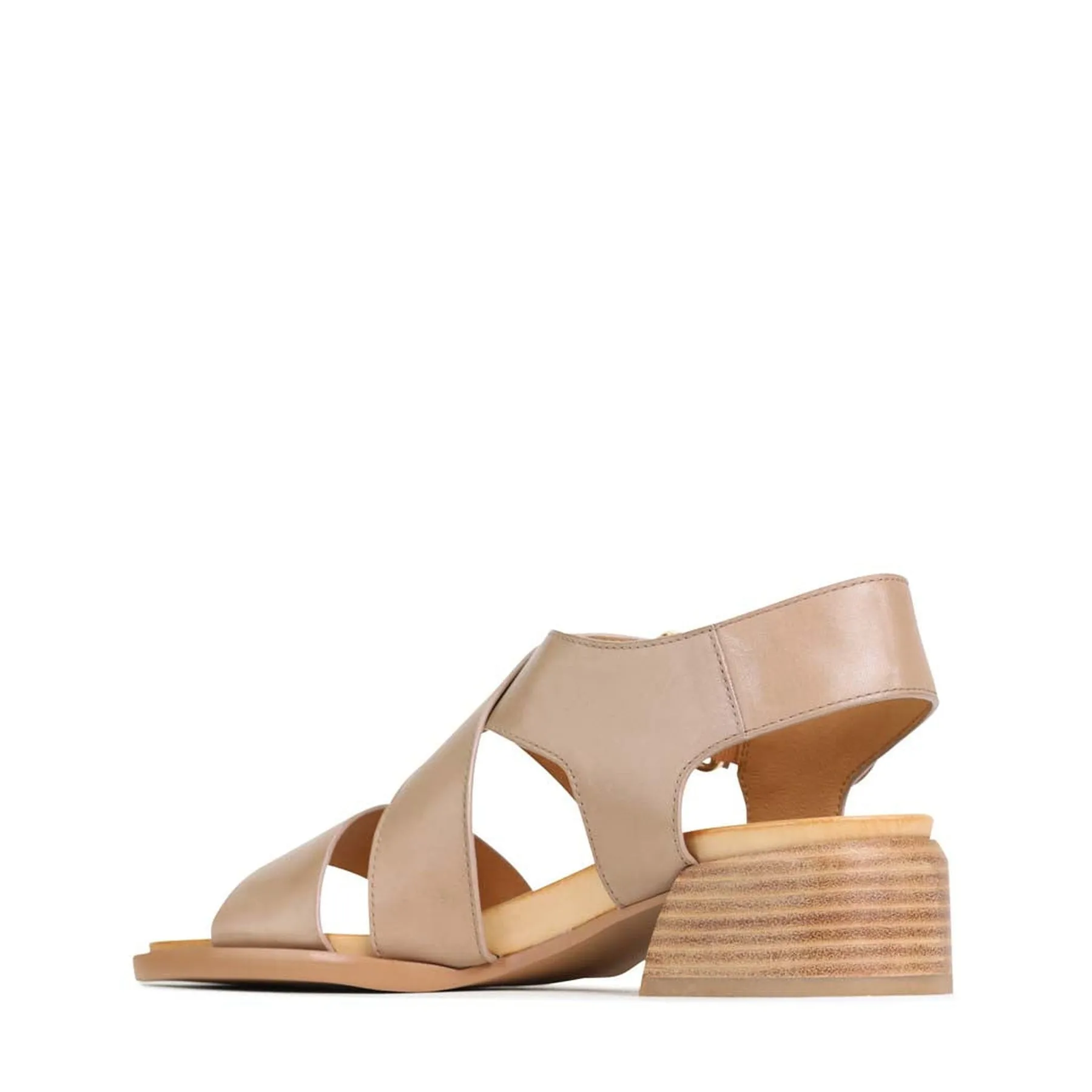 ELLI ANKLE STRAP SANDALS LEATHER