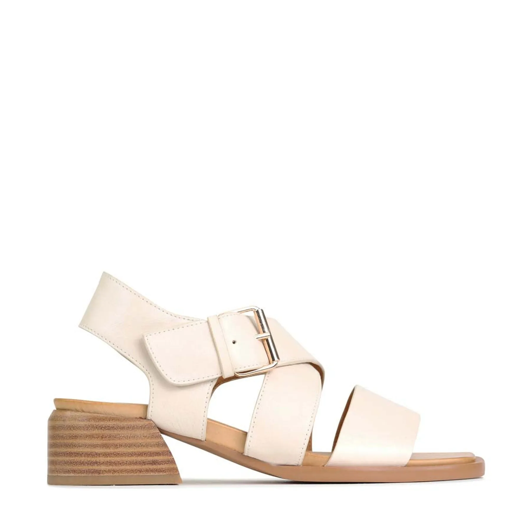 ELLI ANKLE STRAP SANDALS LEATHER