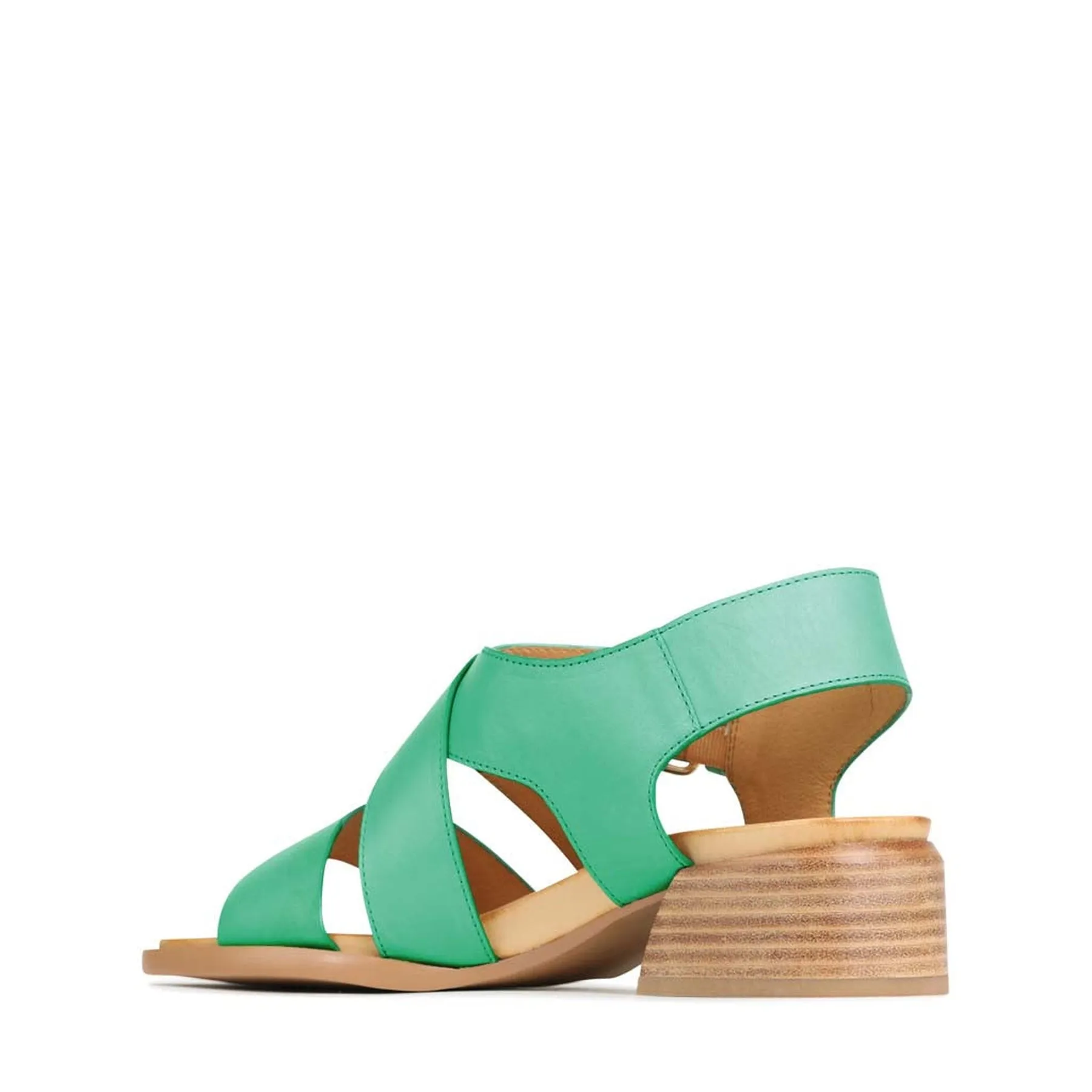 ELLI ANKLE STRAP SANDALS LEATHER