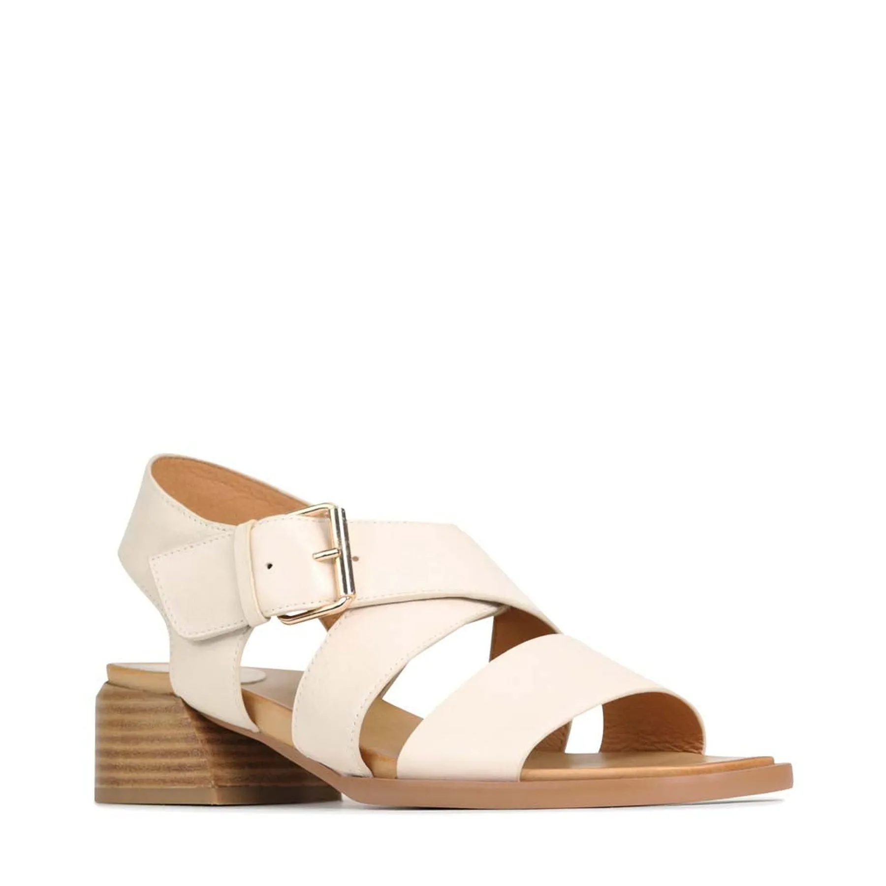 ELLI ANKLE STRAP SANDALS LEATHER