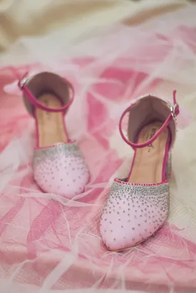 Embellished Pink Sandals