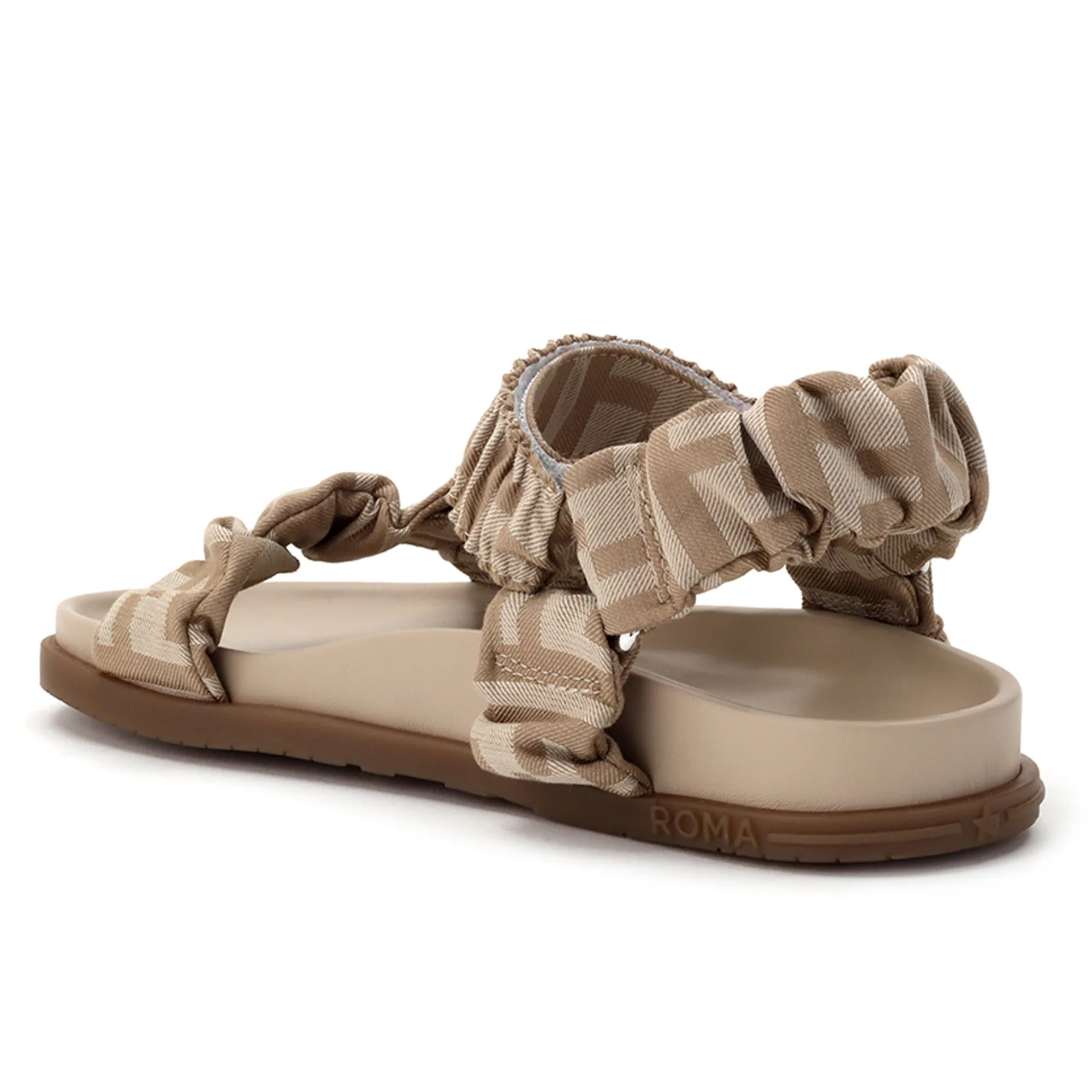 Fendi Beige Velcro Sandals