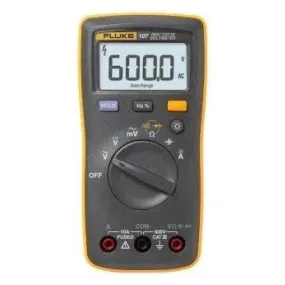 Fluke 107 600V AC/DC 10A AC/DC  Palm sized  CAT III Digital Multimeter