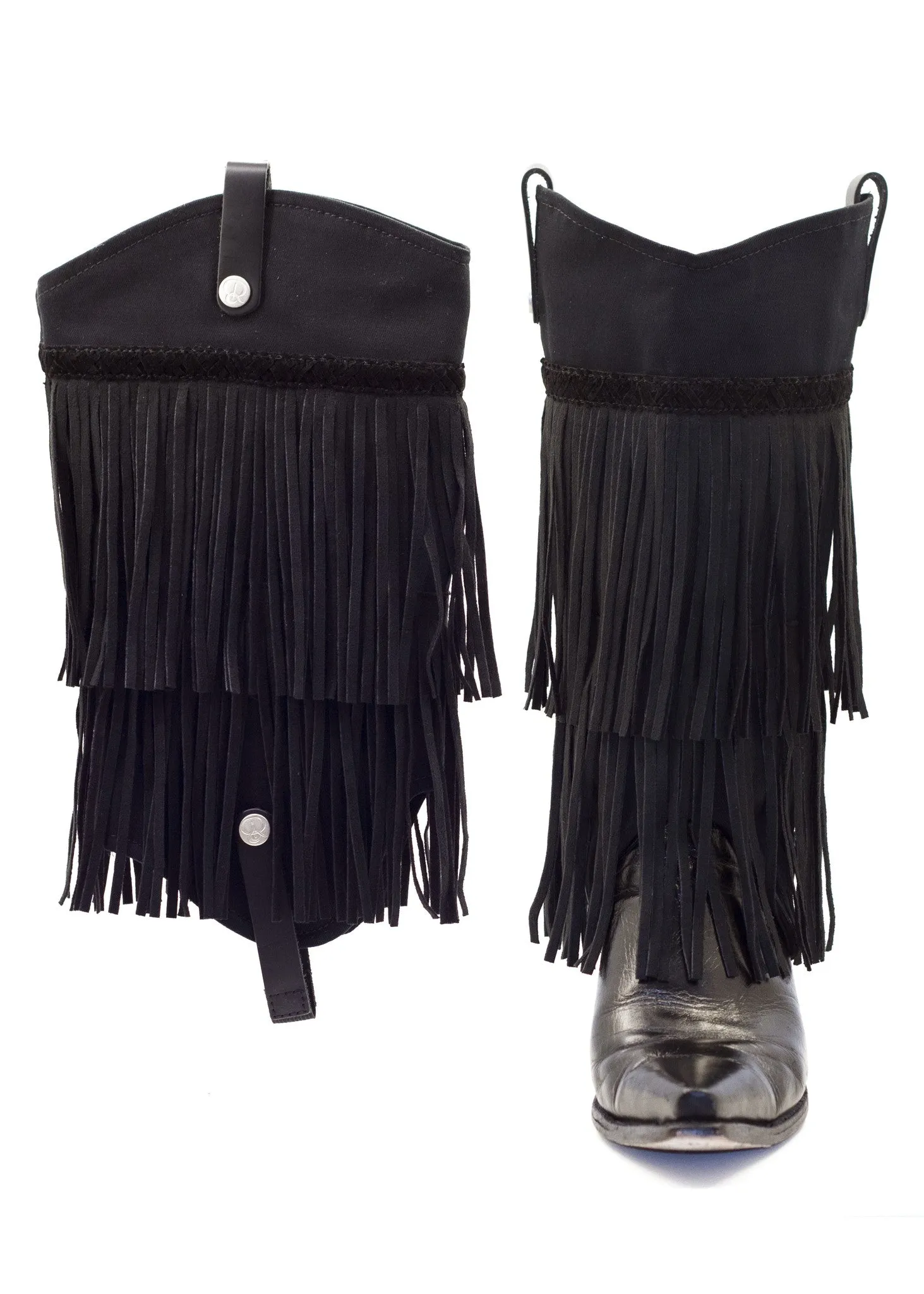 Fringe Braided - Black