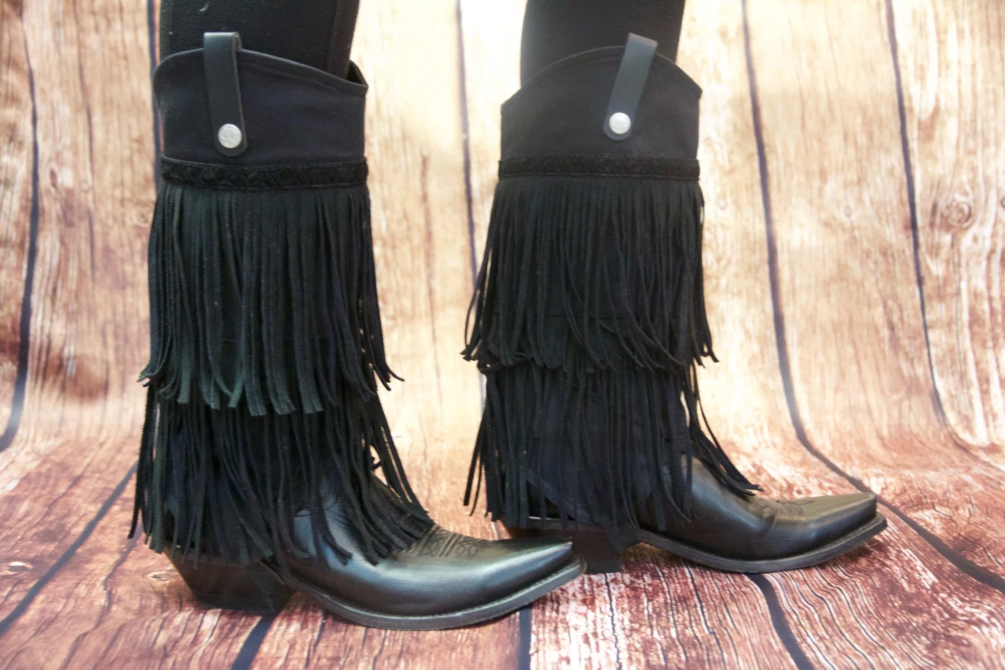 Fringe Braided - Black