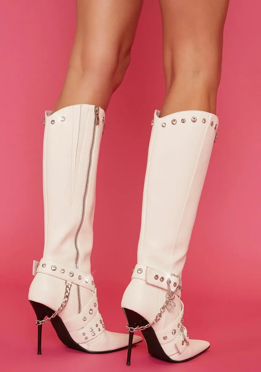 Fuel Your Desire Knee High Boots