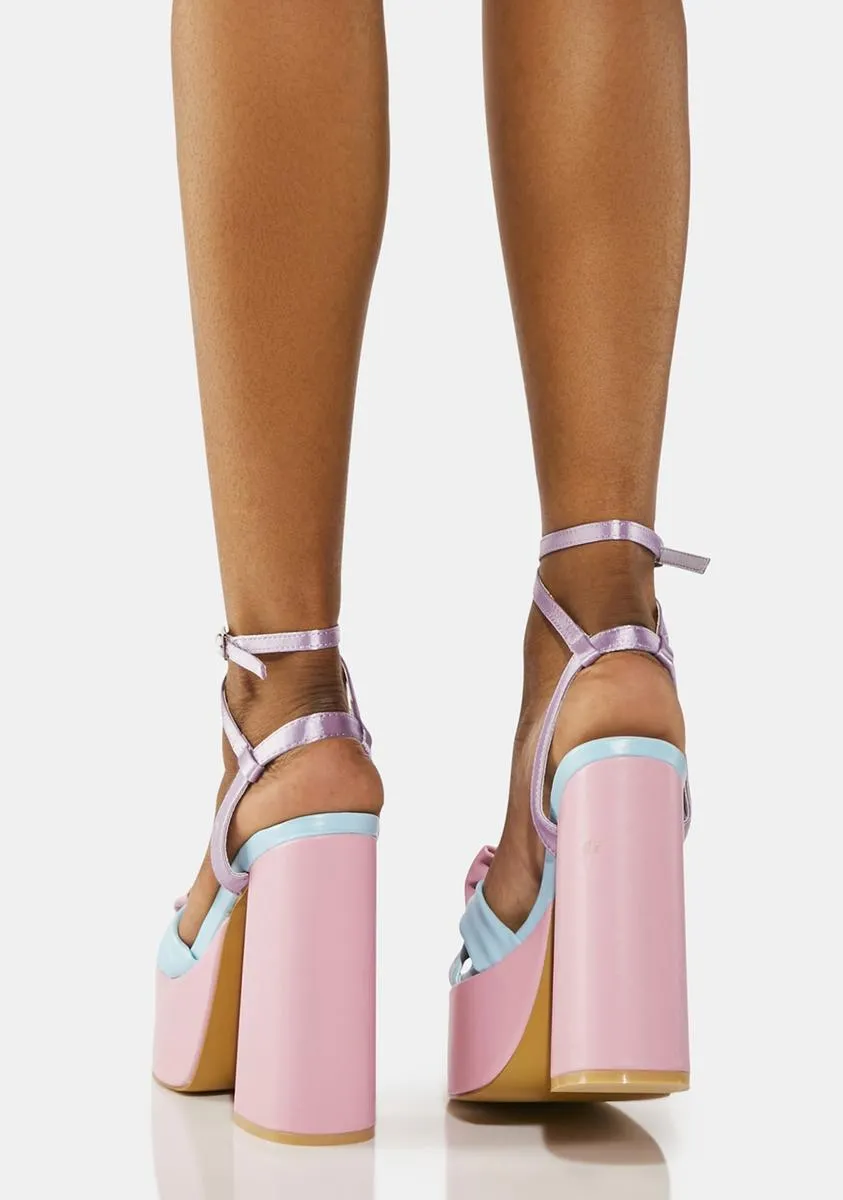 Galactic Kawaii Princess Platform Heels