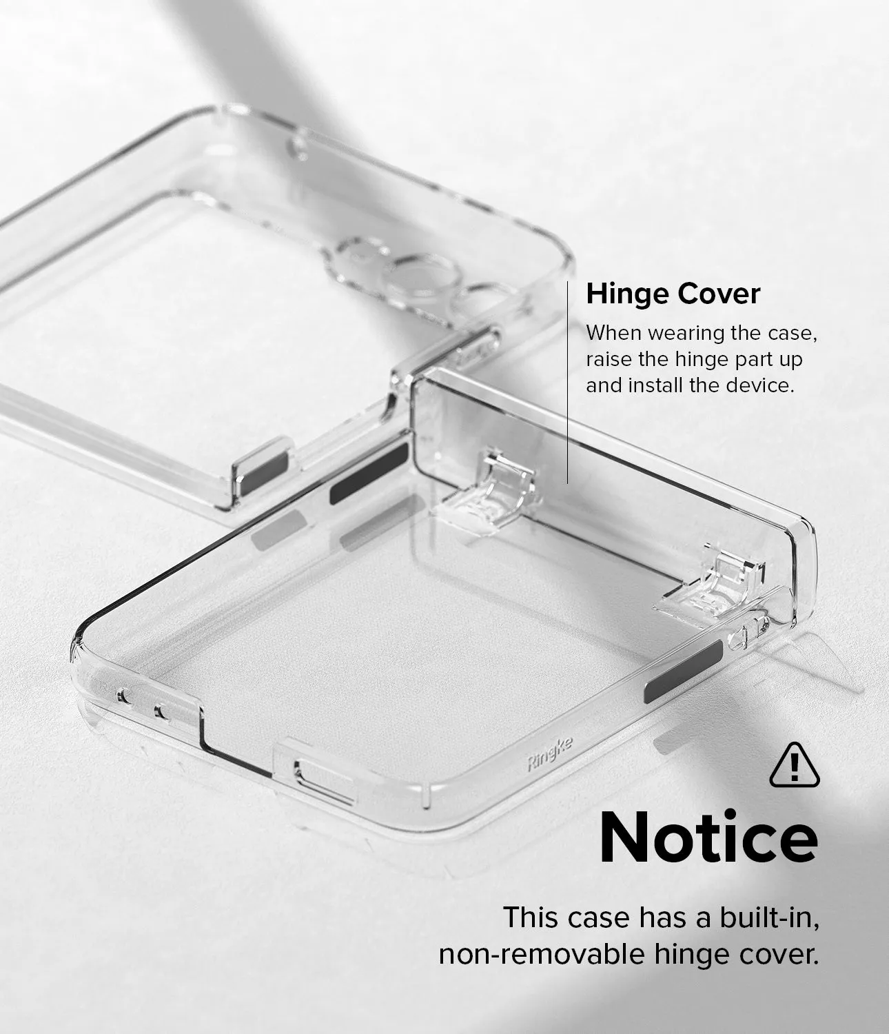 Galaxy Z Flip 5 Case | Slim Hinge - Clear