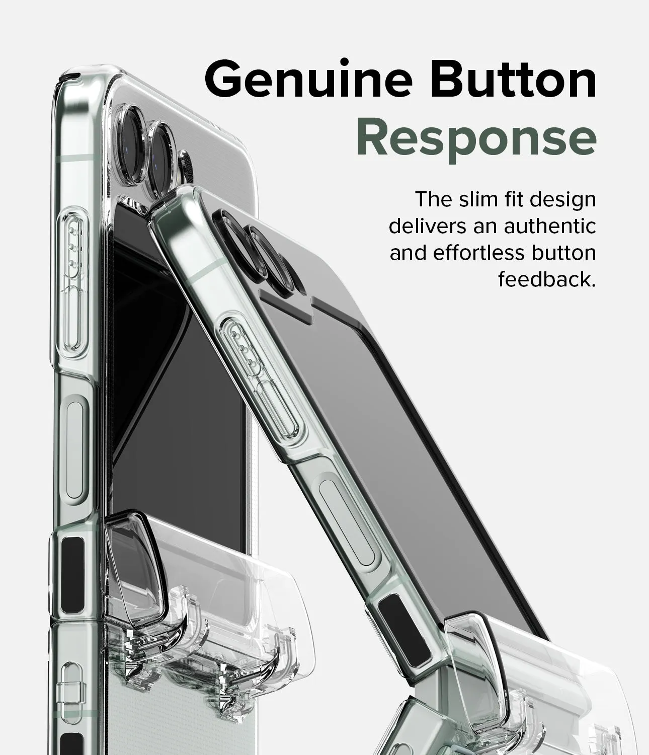 Galaxy Z Flip 5 Case | Slim Hinge - Clear