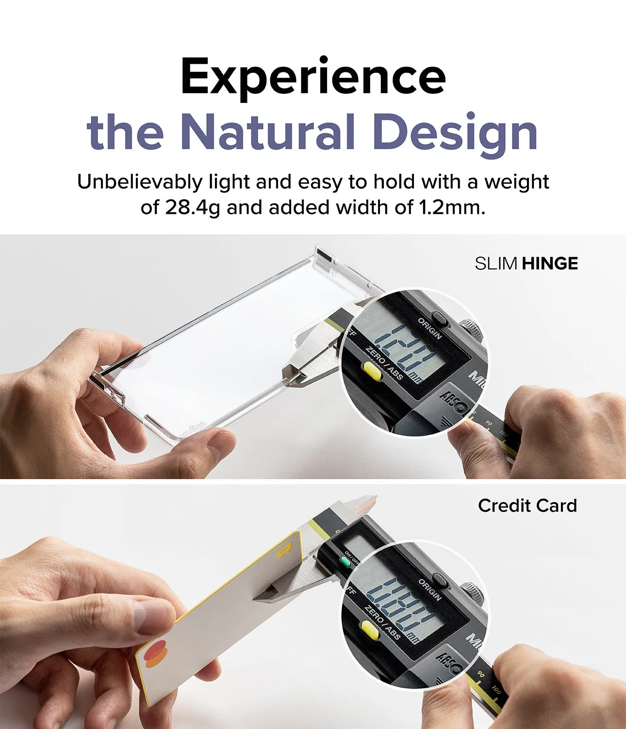 Galaxy Z Fold 5 Case | Slim Hinge - Clear