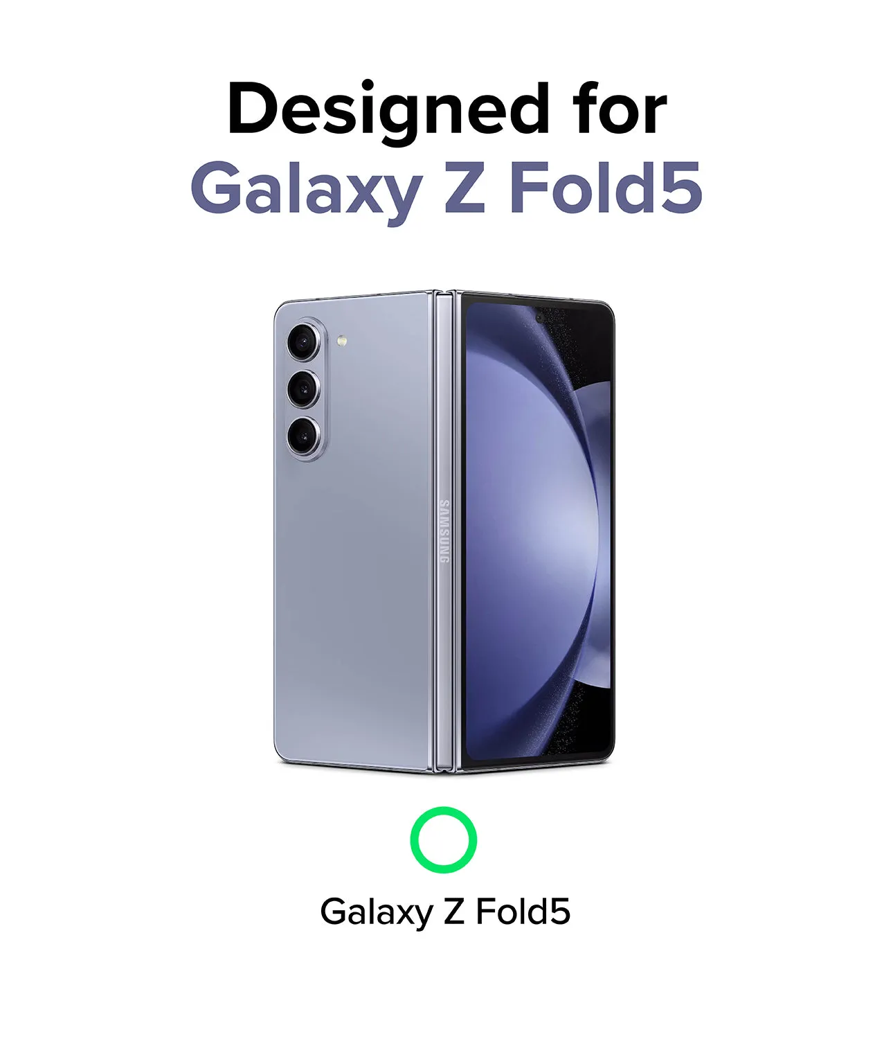 Galaxy Z Fold 5 Case | Slim Hinge - Clear