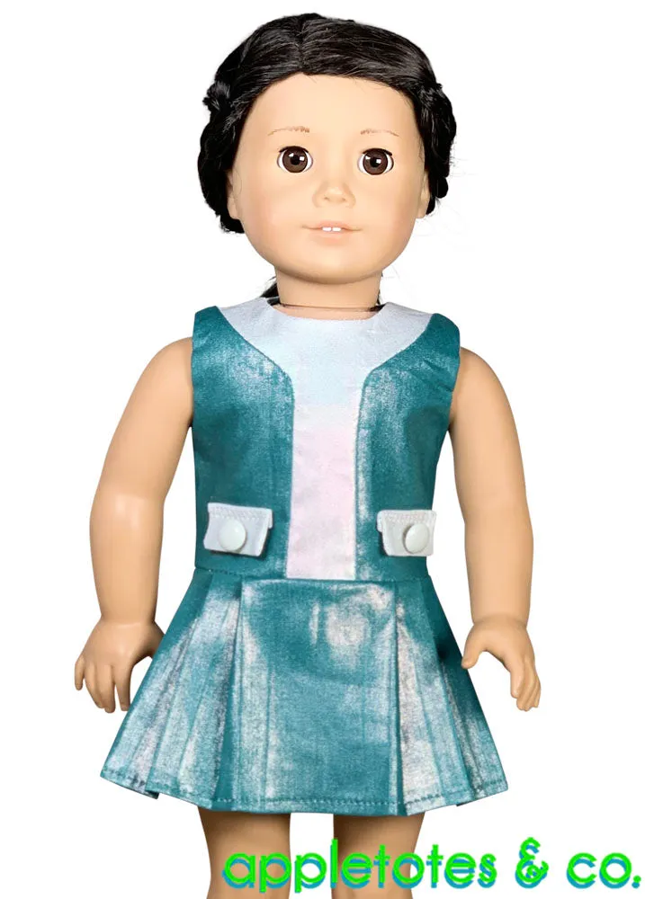 Gia Dress Sewing Pattern for 18 Inch Dolls