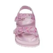 Girls Pink Mermaid Scale Buckle Sandal